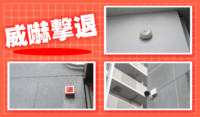 大阪府の製造業者様　防犯カメラと自主機械警備システム設置事例　威嚇撃退