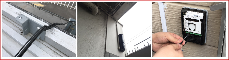 工場・倉庫の防犯対策設置事例2