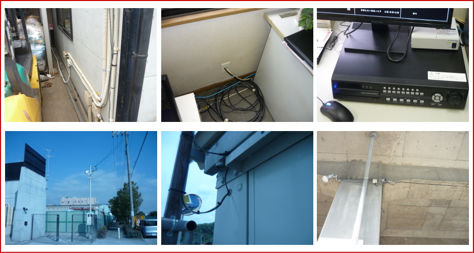 資材置場・運送業の防犯対策設置事例2