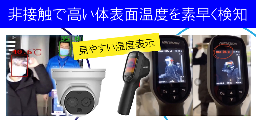 体温検知機能付きサーマルカメラについて